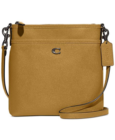 crossgrain leather ciara coach